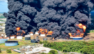 Oil refineries are catching fire in war or by accident. How does this ...